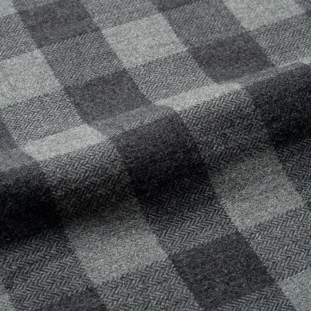Buffalo Check Shirt | Black & Grey