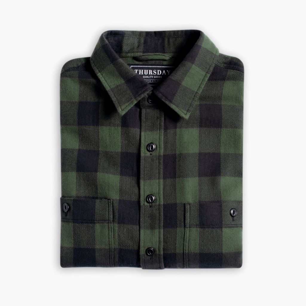 Buffalo Check Shirt | Evergreen