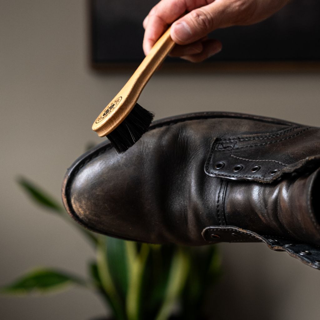 Cobbler's Choice Dauber Brush Bundle | Brown + Tan