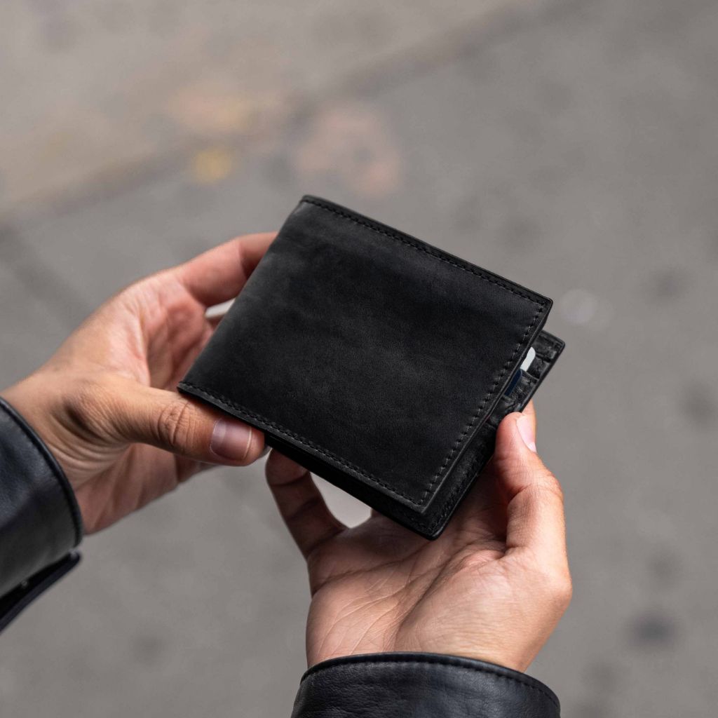 Bifold Wallet | Black x Natural Teacore