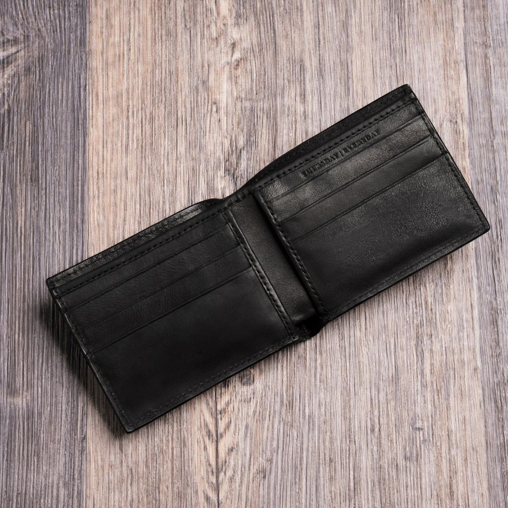 Bifold Wallet | Black x Natural Teacore