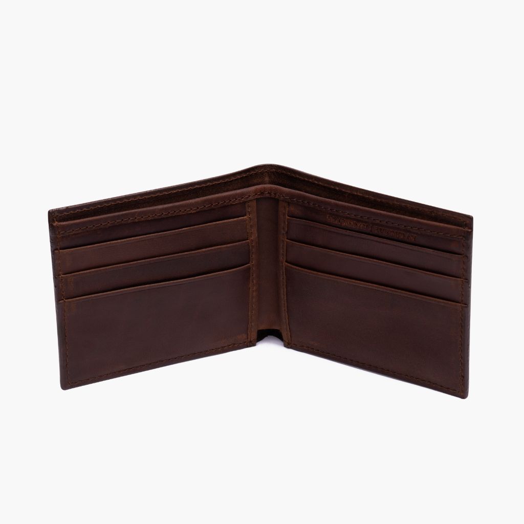 Bifold Wallet | Rustic Brown