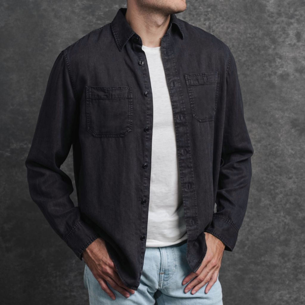 Chambray Workshirt | Black