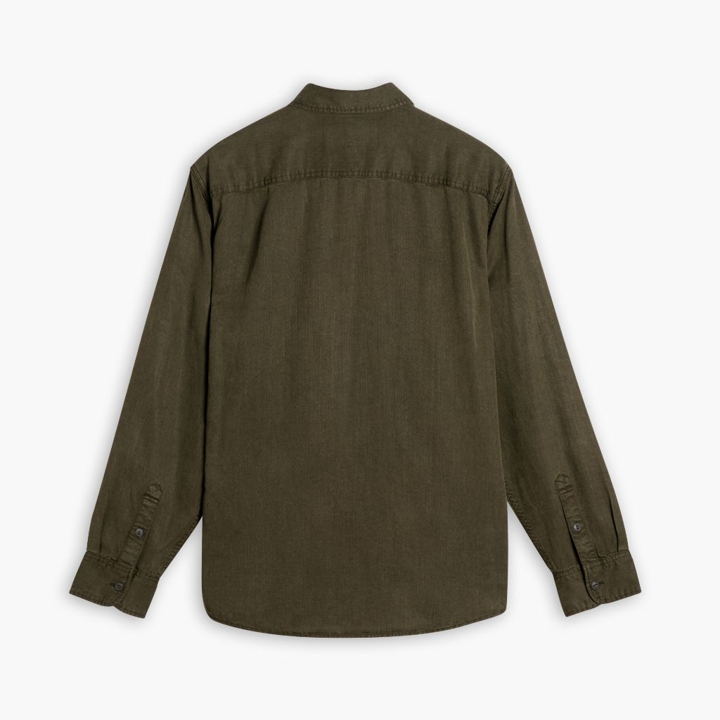 Chambray Workshirt | Olive