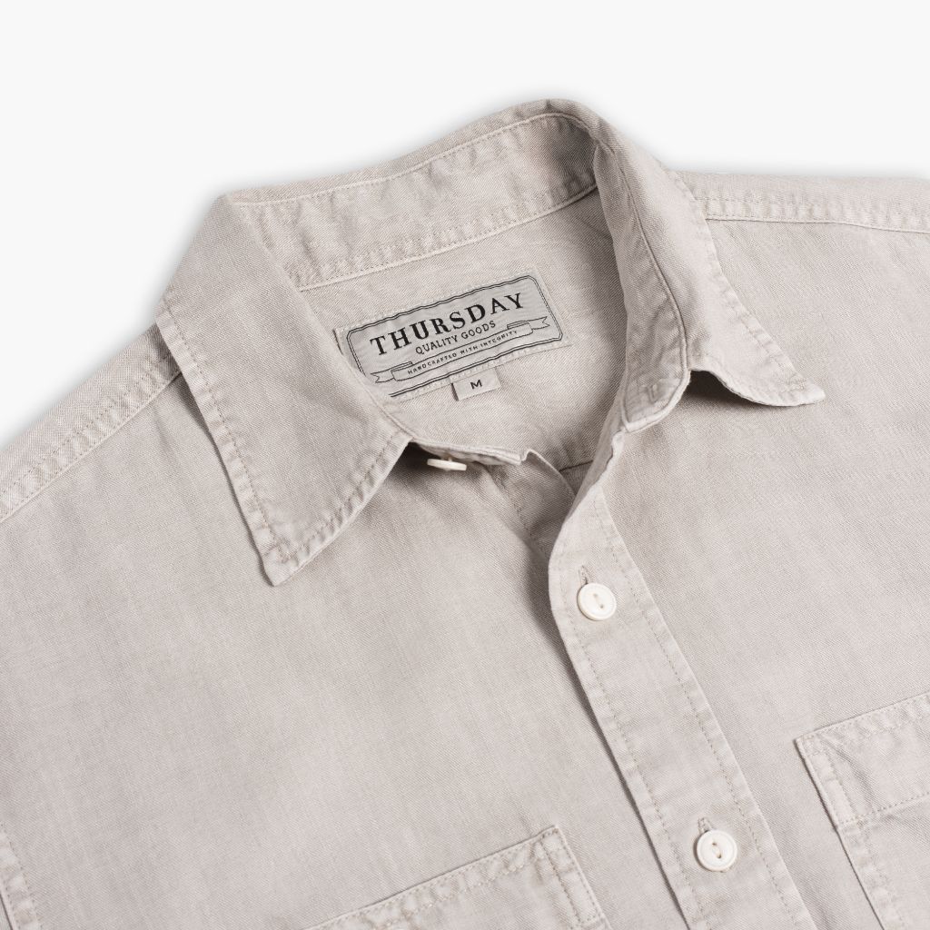 Chambray Workshirt | Oyster