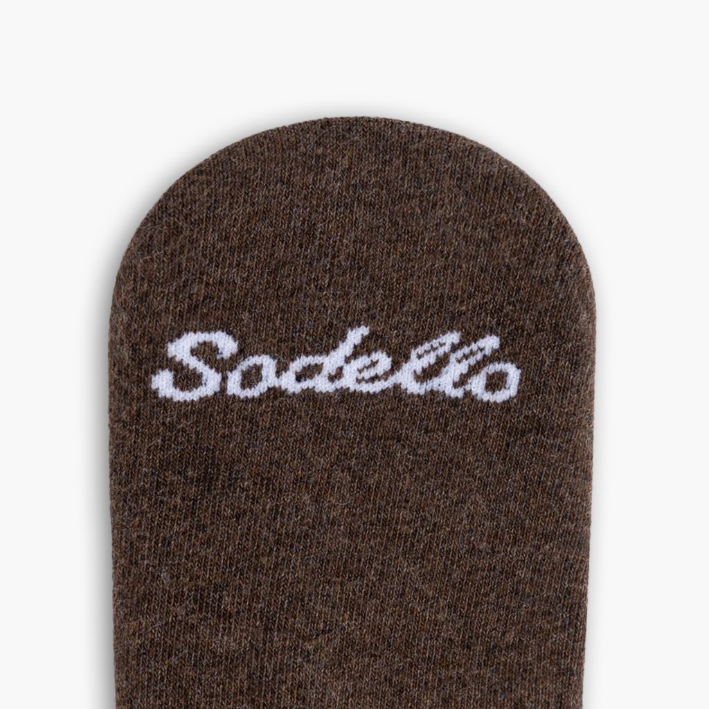 Women's Classic No Show Sock | Brown