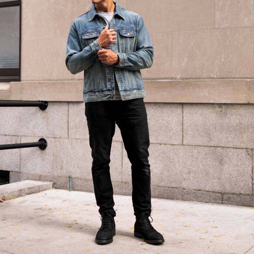 Denim Trucker Jacket | Medium Wash