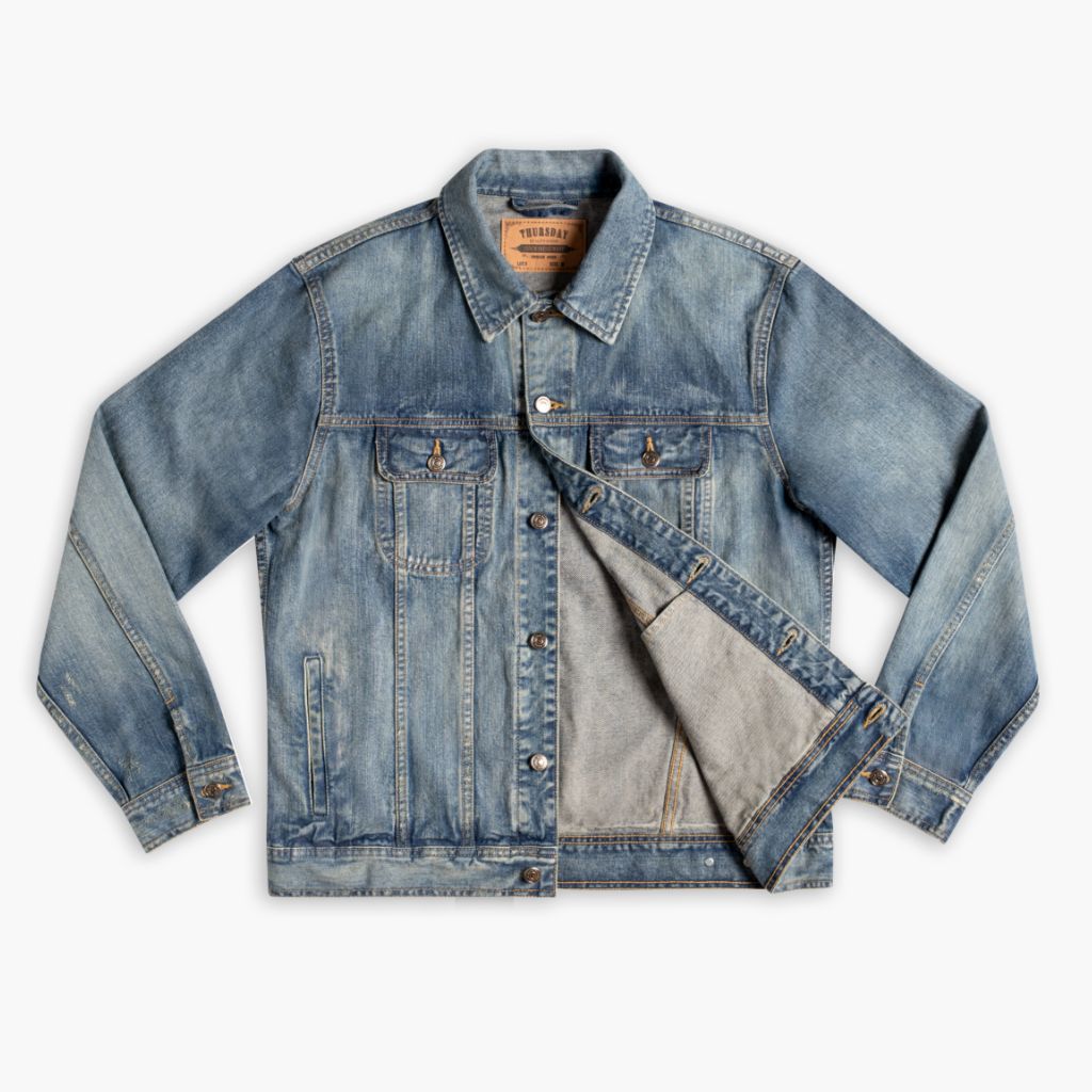 Denim Trucker Jacket | Medium Wash