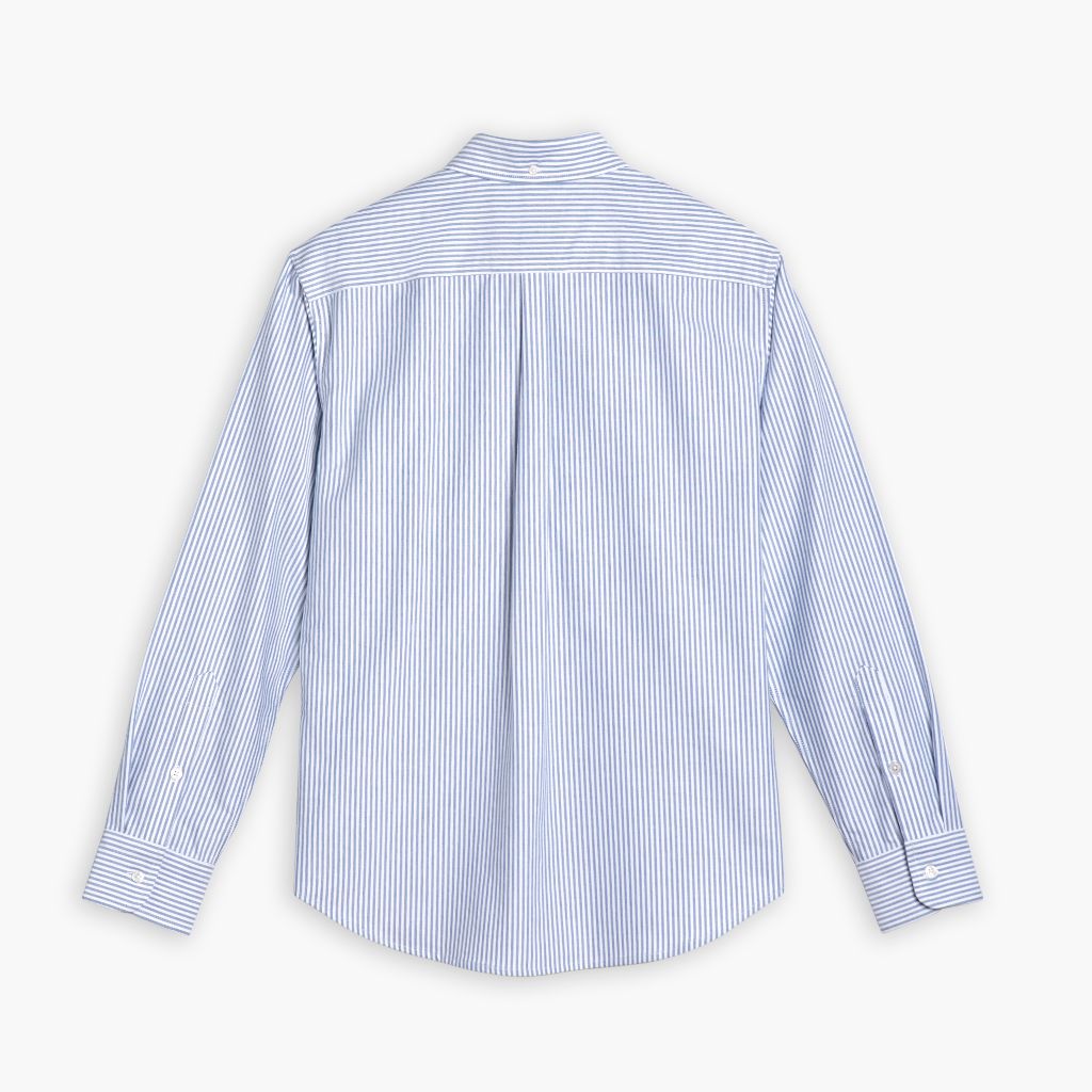 Oxford Shirt | White & Indigo