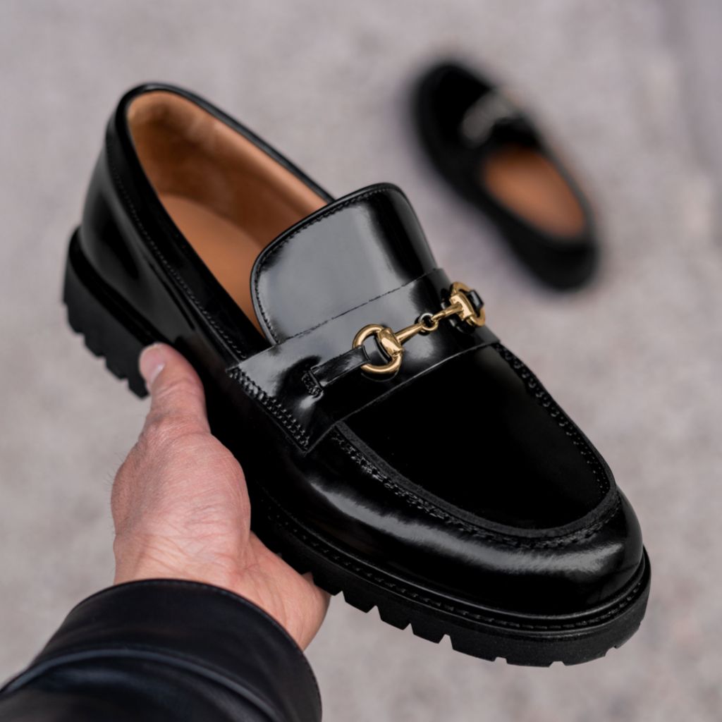 Penny | Black & Gold