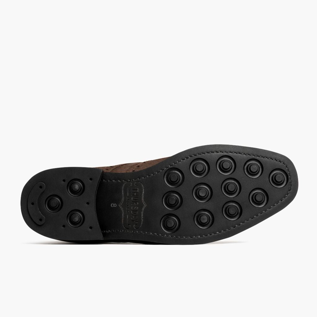 [W] Wingtip | Chocolate Suede