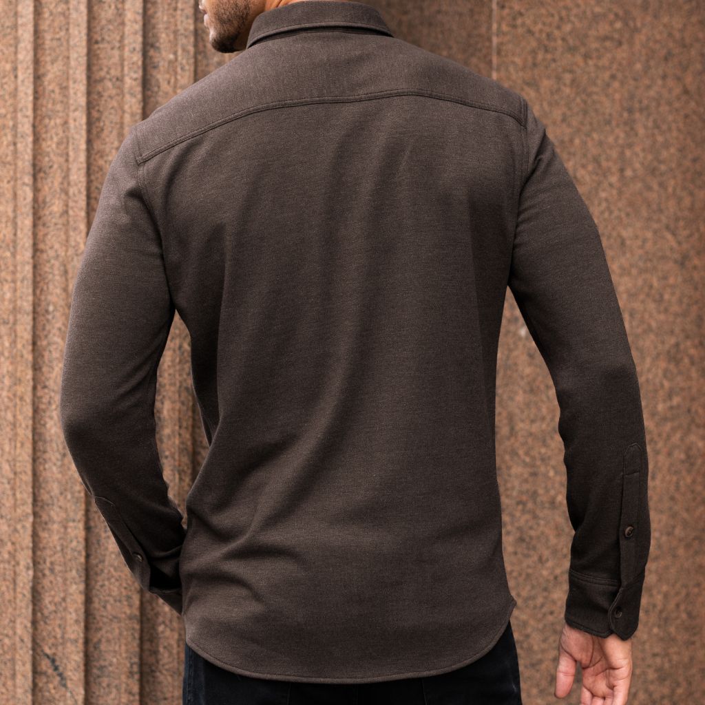 Everyday Button-Down Shirt | Brown