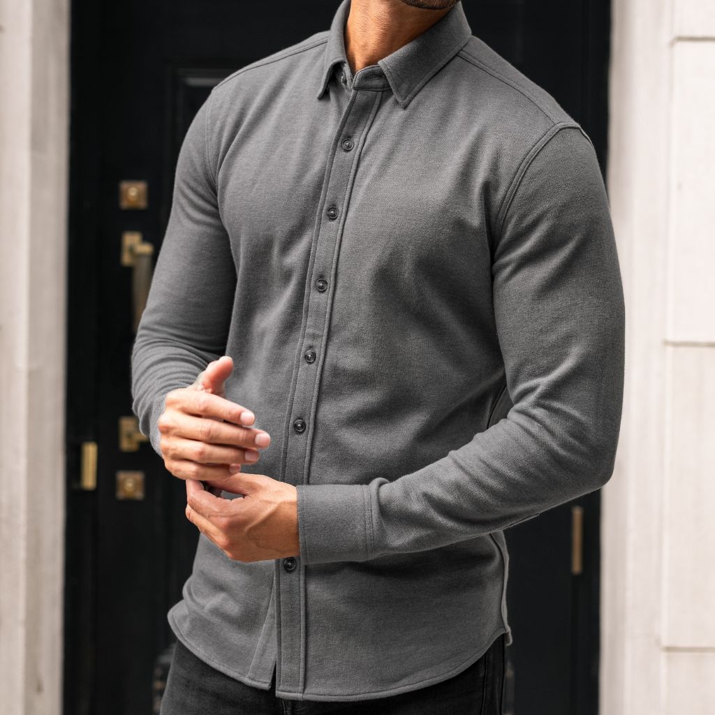 Everyday Button-Down Shirt | Grey