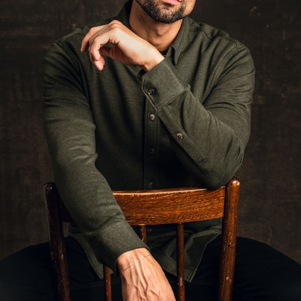 Everyday Button-Down Shirt | Olive