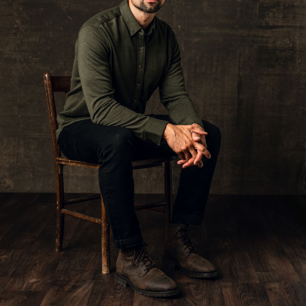 Everyday Button-Down Shirt | Olive