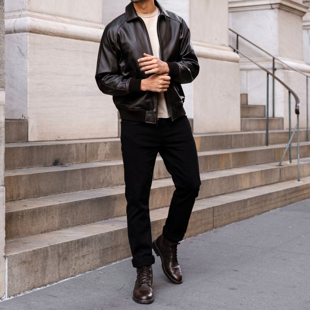 Major League Jacket | Black Coffee