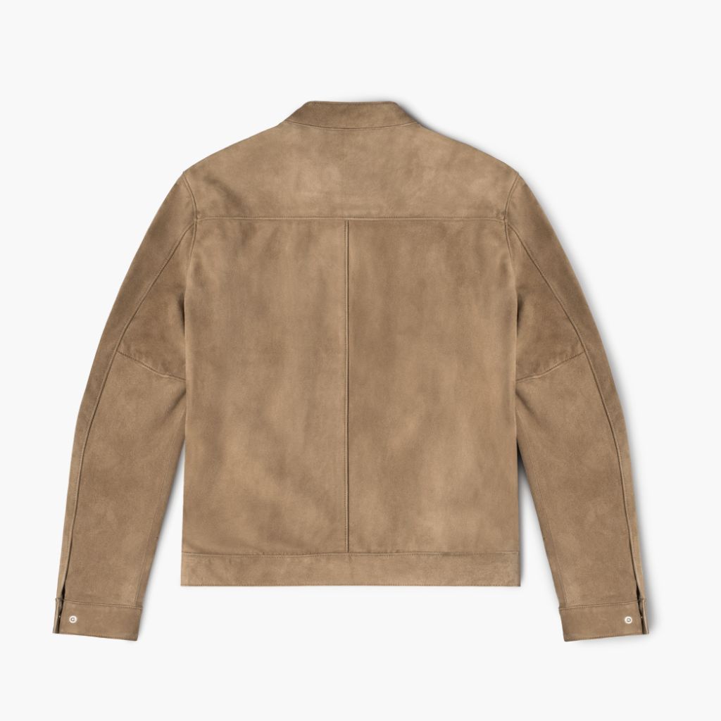 [S] Racer Jacket | Taupe