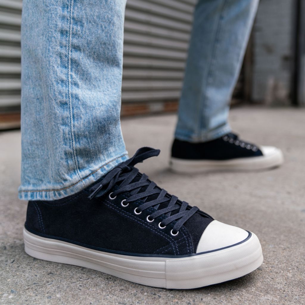Retro Low Top | Navy