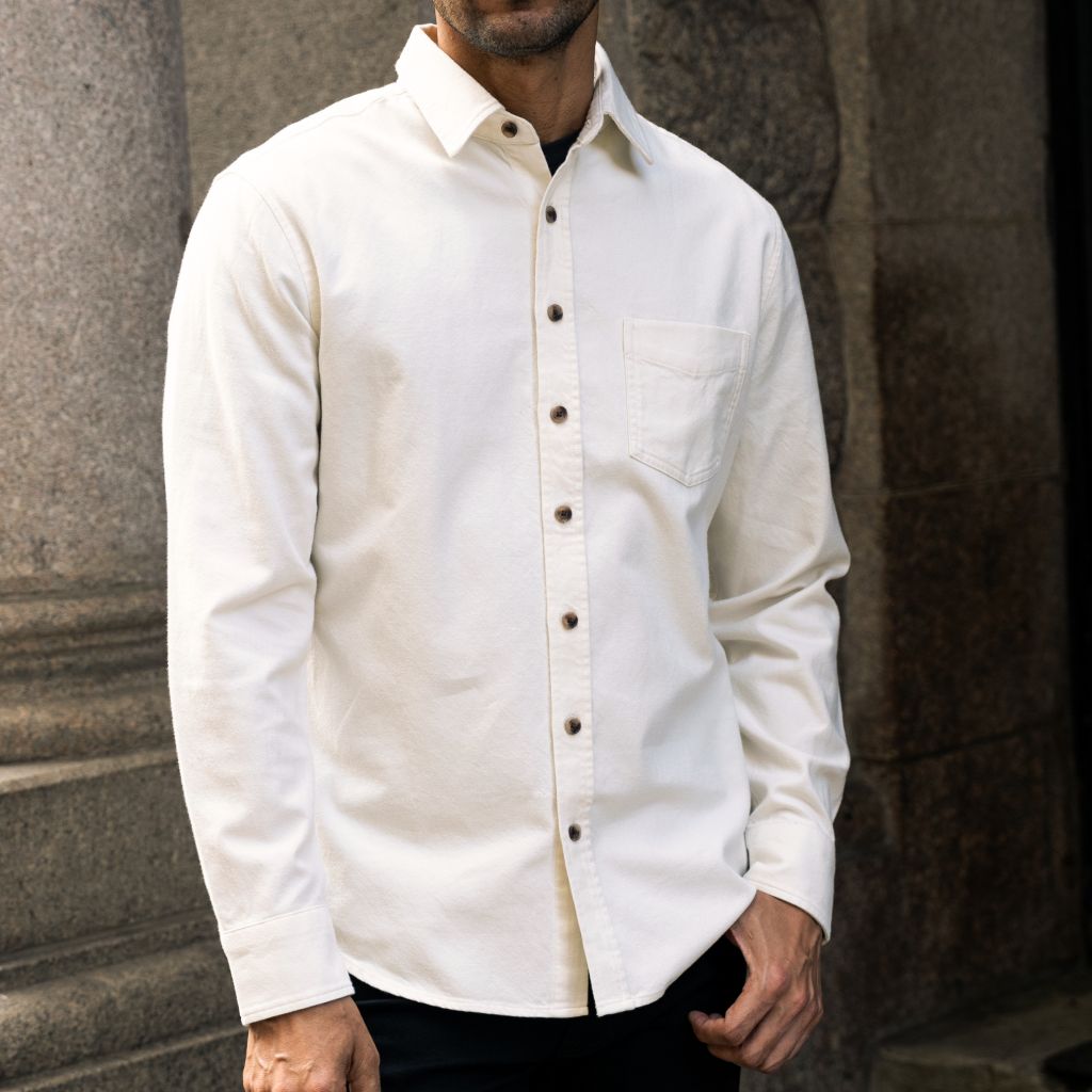 Solid Shirt | Off-White