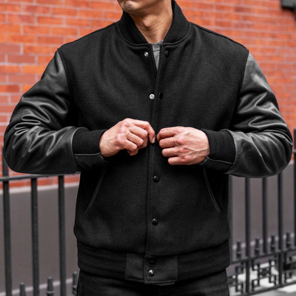 Varsity Jacket | Black