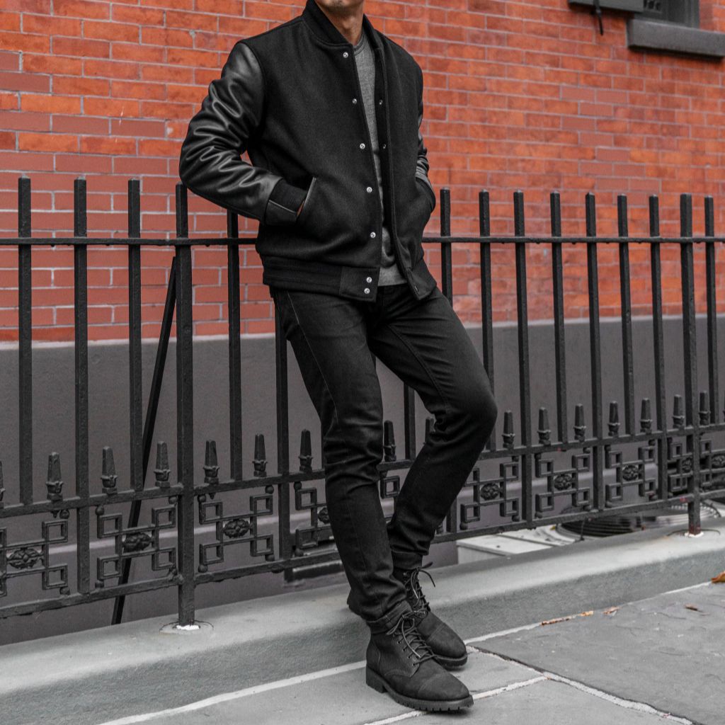 Varsity Jacket | Black