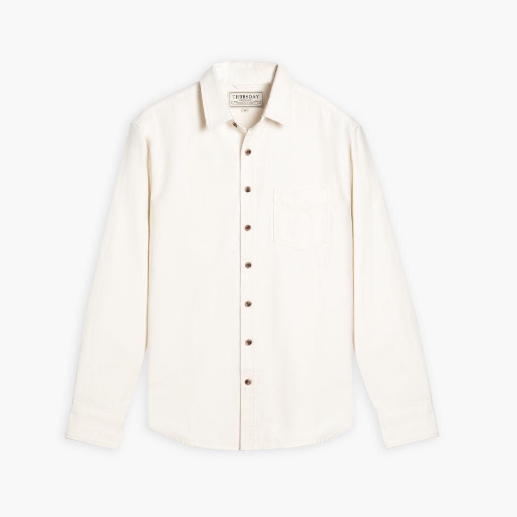 Solid Shirt | Off-White