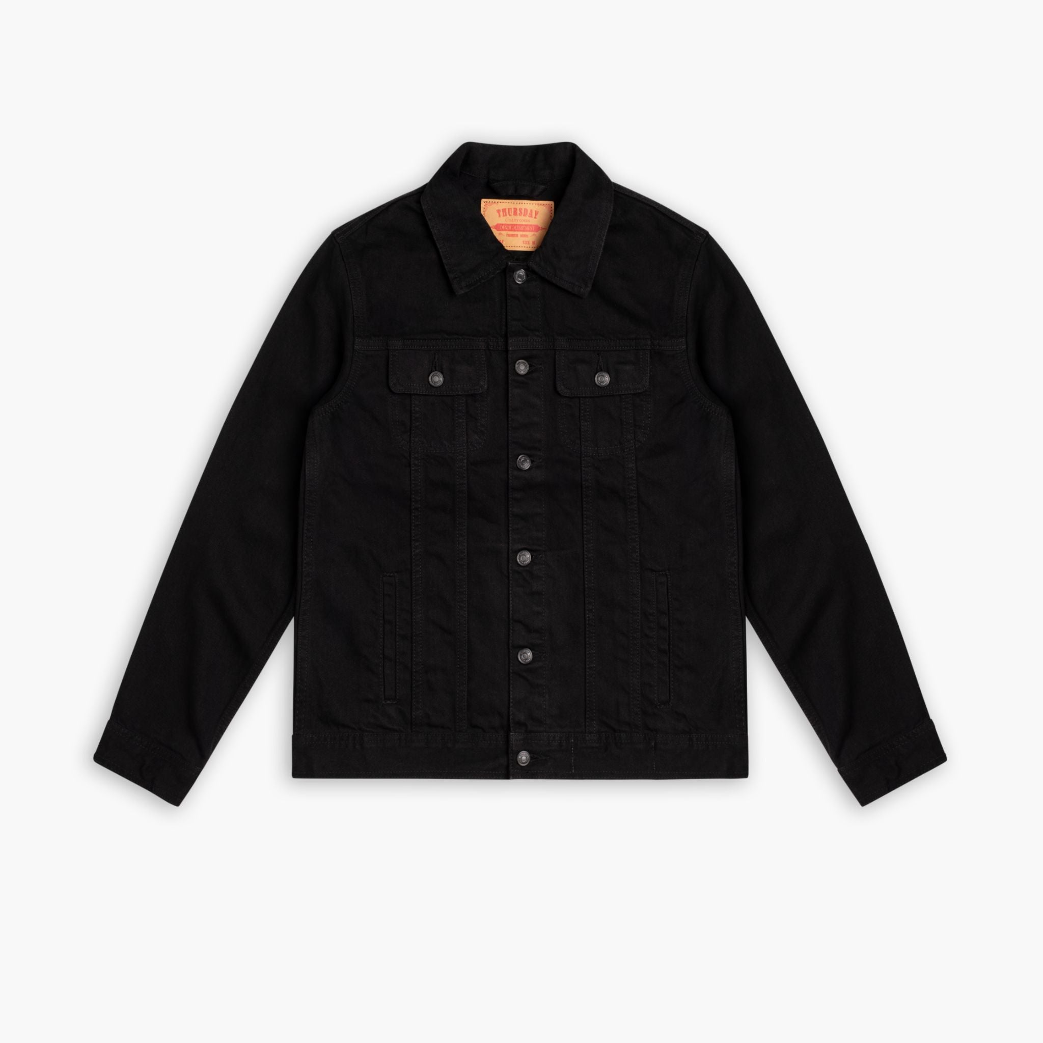 Denim Trucker Jacket | Black
