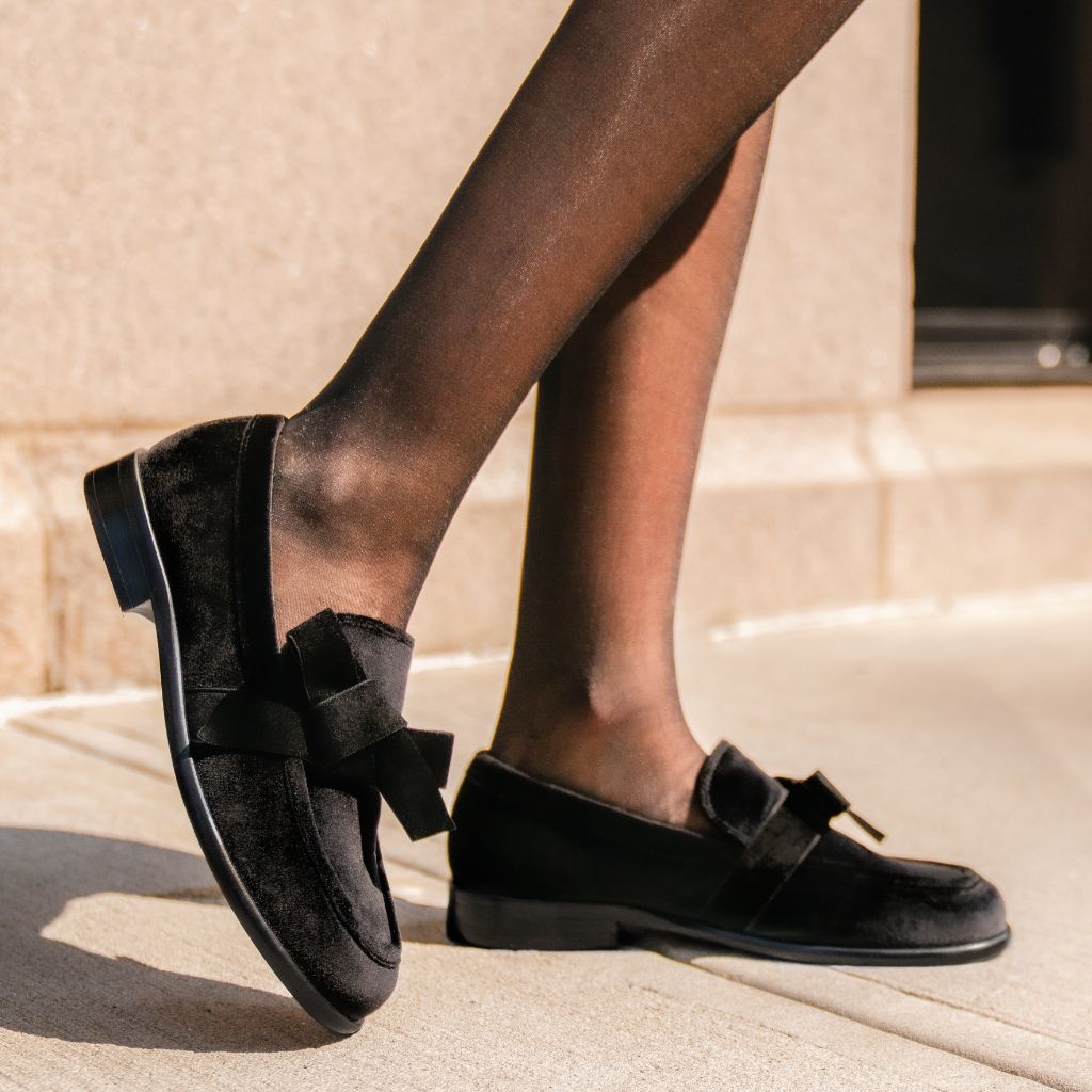 Dress Penny | Black Velvet