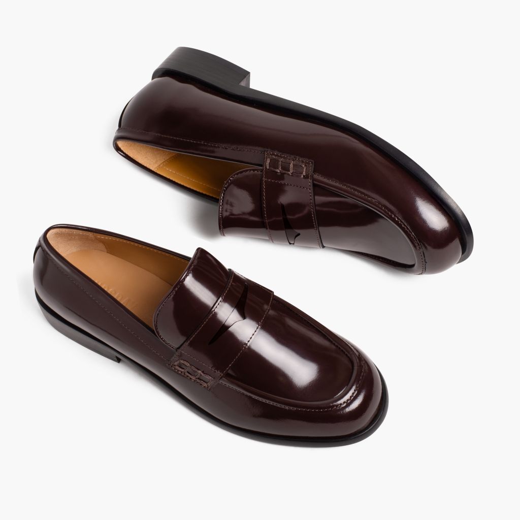 Dress Penny | Burgundy