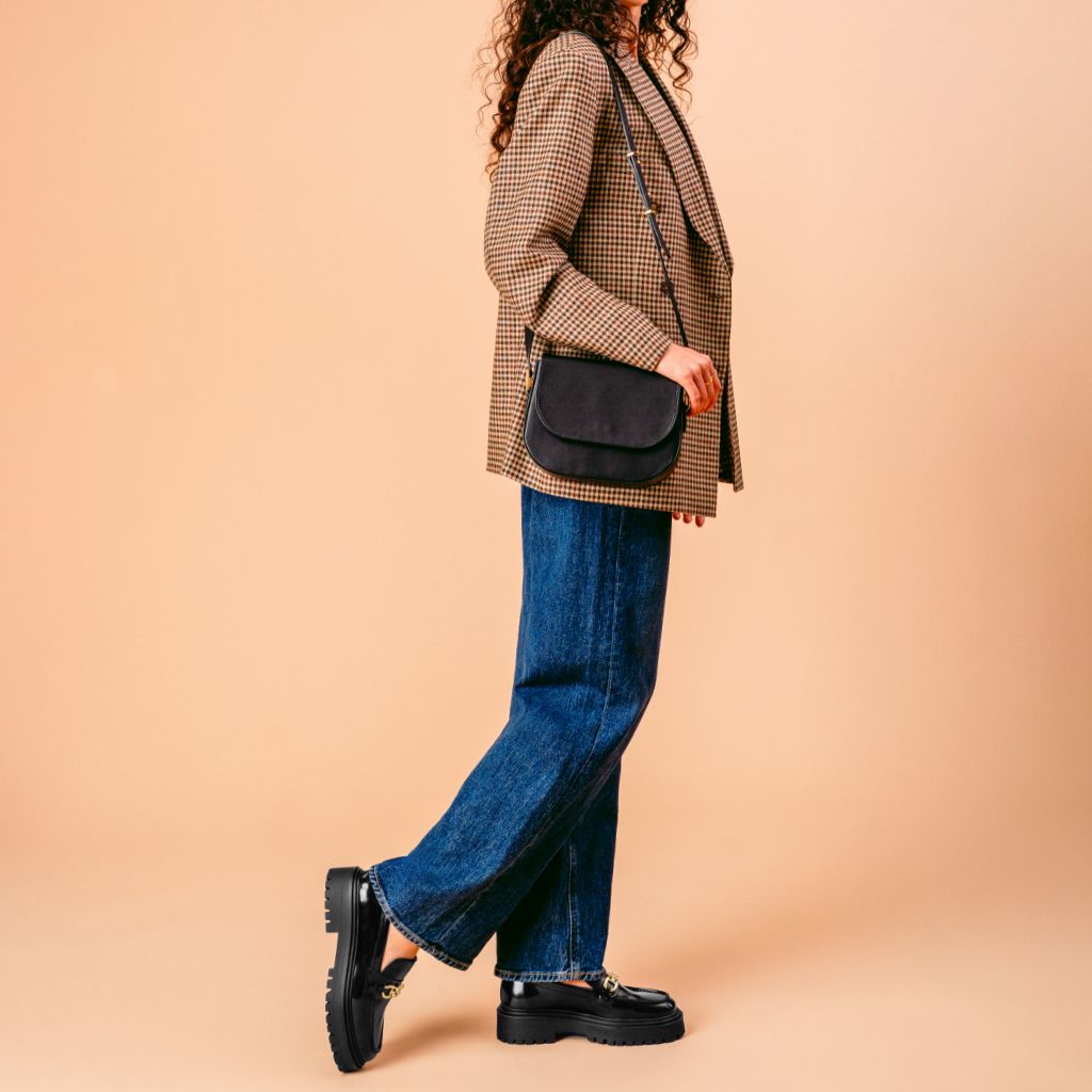 Penny Platform | Black & Gold Link