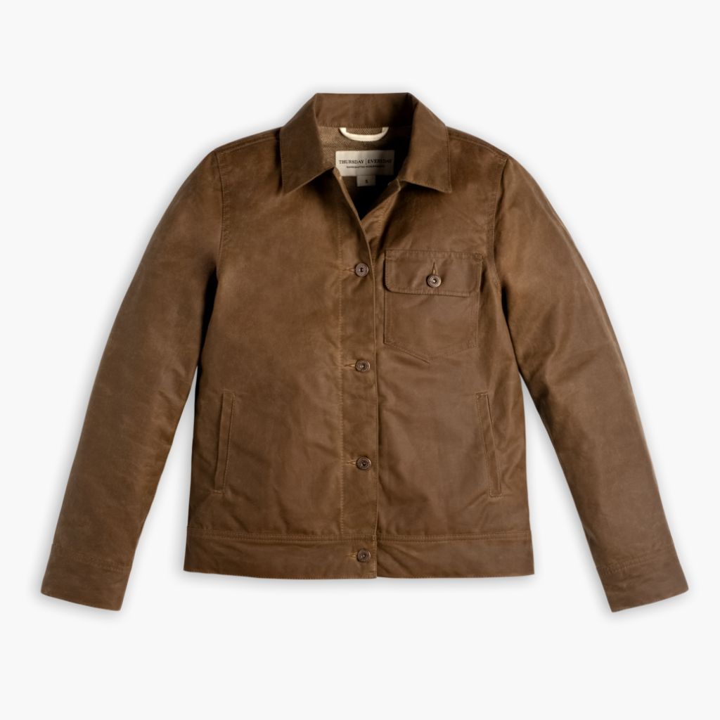 Waxed Canvas Field Jacket | Coyote