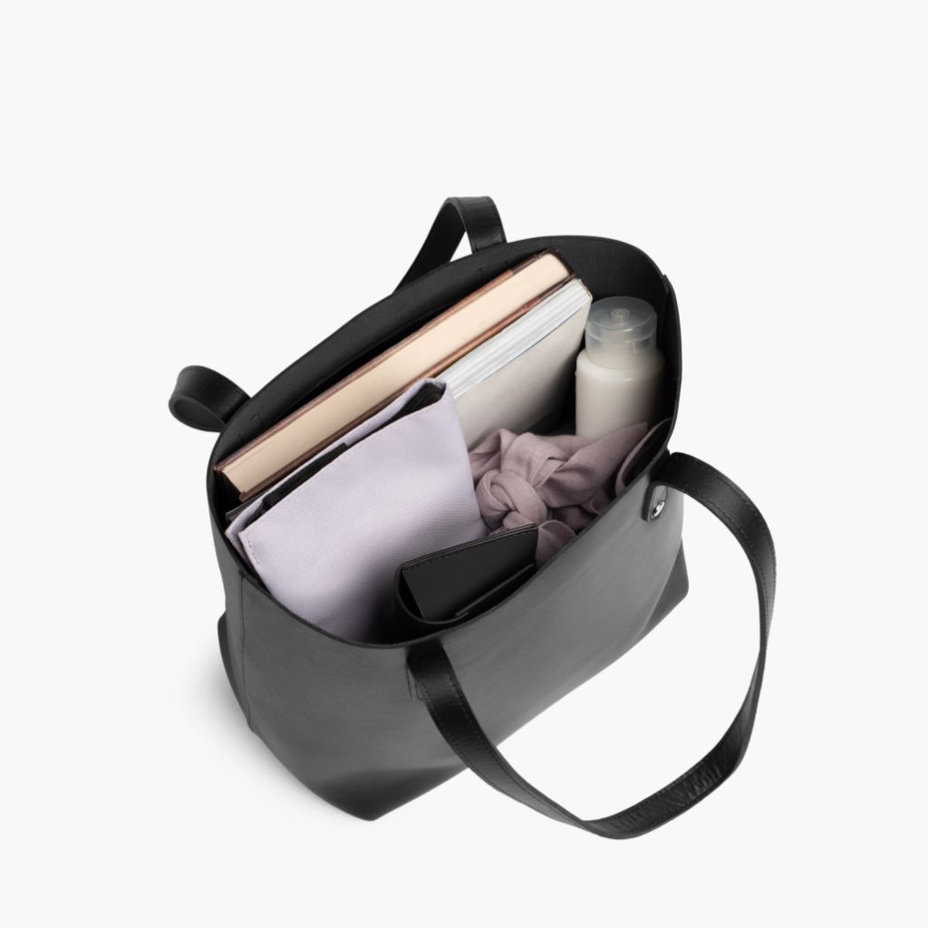 Everyday Tote | Black (M) (Silver)