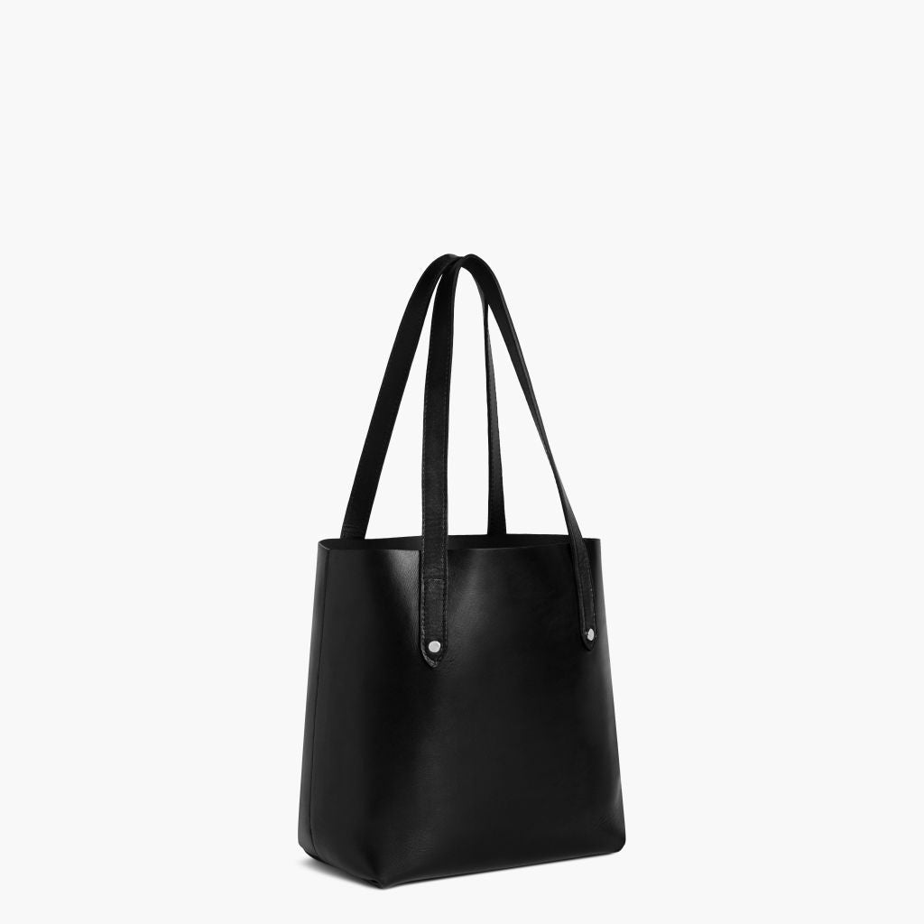 Everyday Tote | Black (S) (Silver)