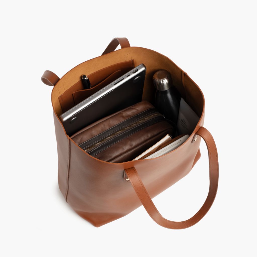 Everyday Tote | Cuero (L) (Gold)