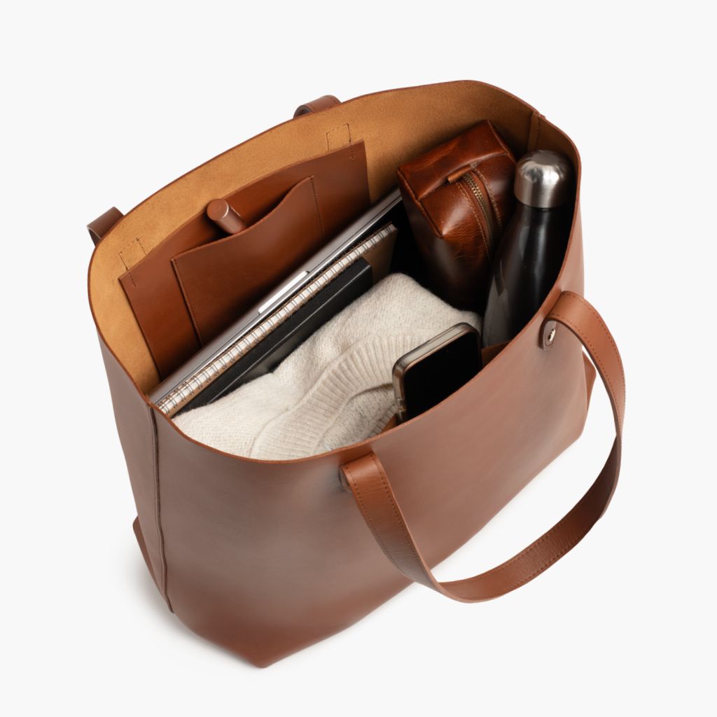 Everyday Tote | Cuero (XL) (Gold)