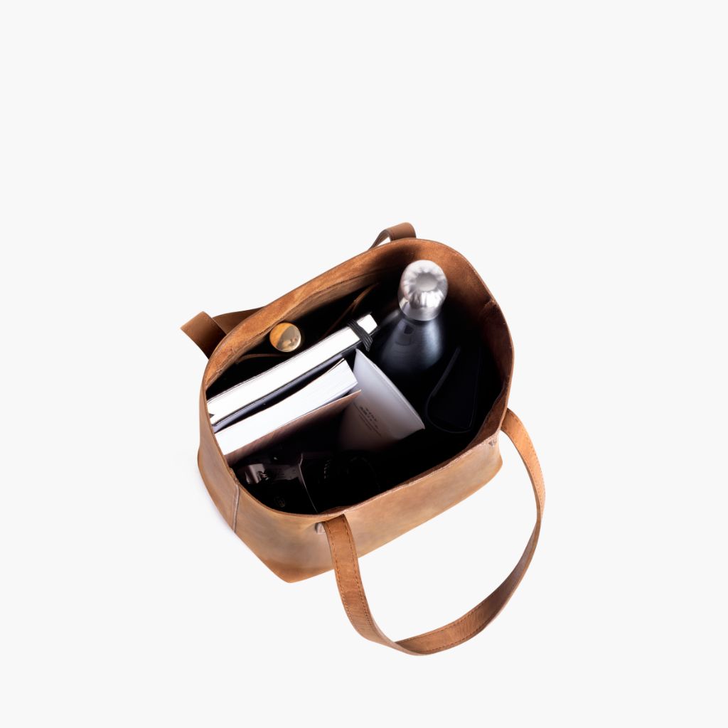 Everyday Tote | Vintage Cognac (S)