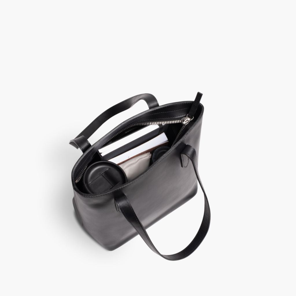 Everyday Tote | Black (S) (Zipper)