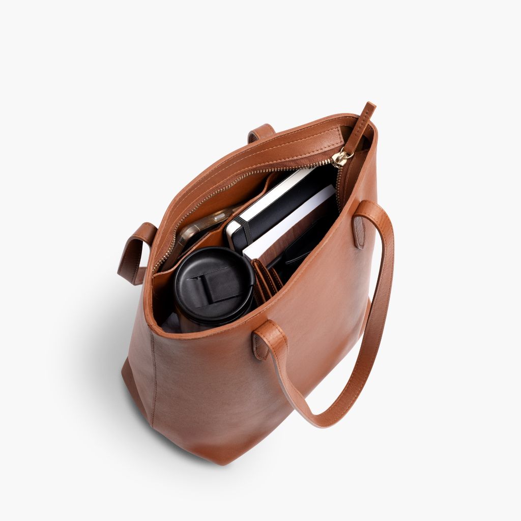 Everyday Tote | Cuero (M) (Zipper)