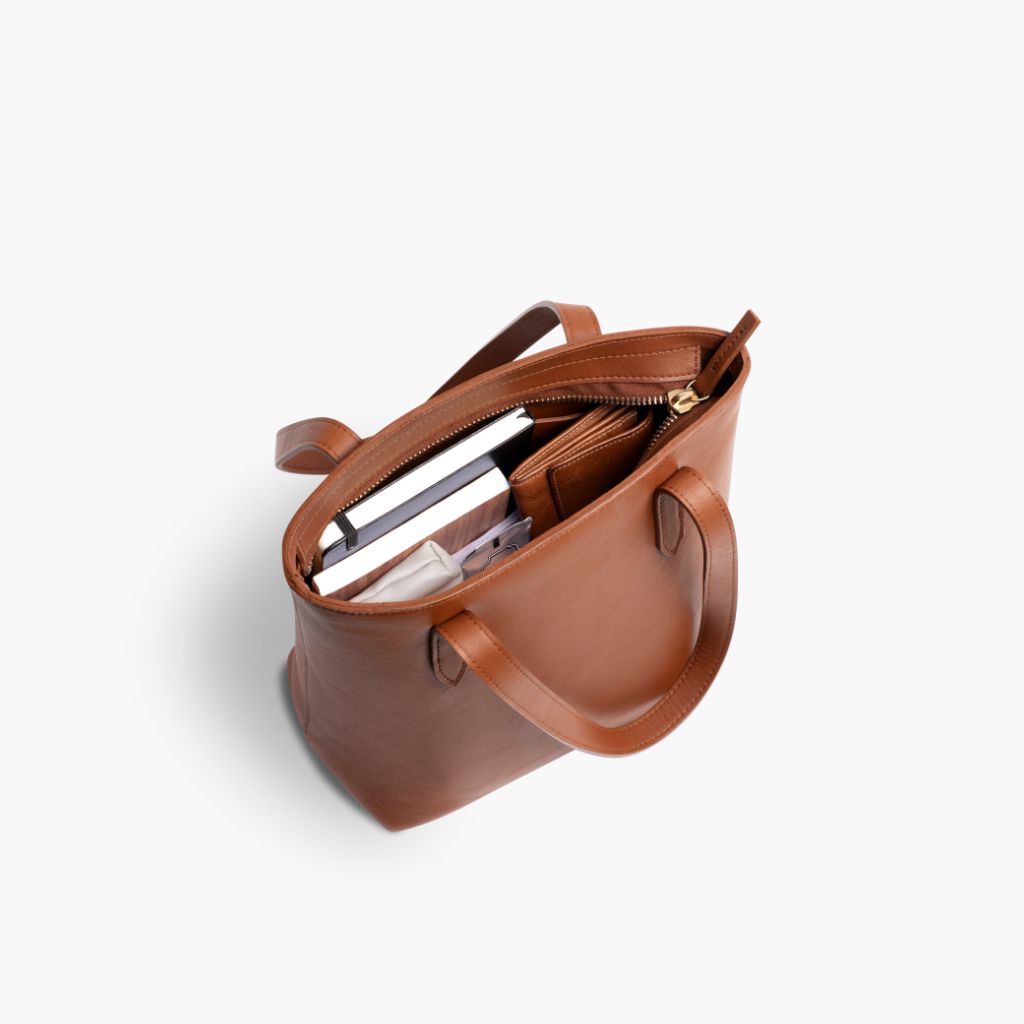 Everyday Tote | Cuero (S) (Zipper)