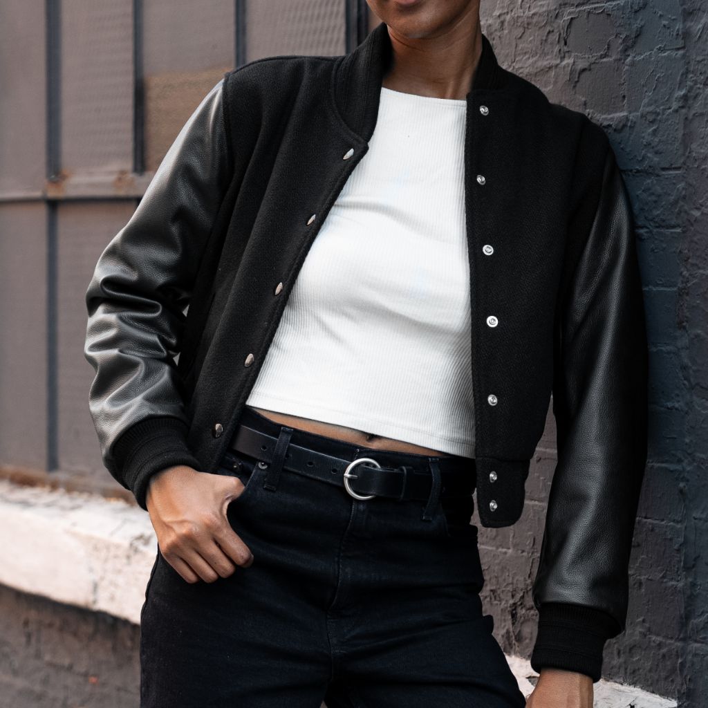 Varsity Jacket | Black