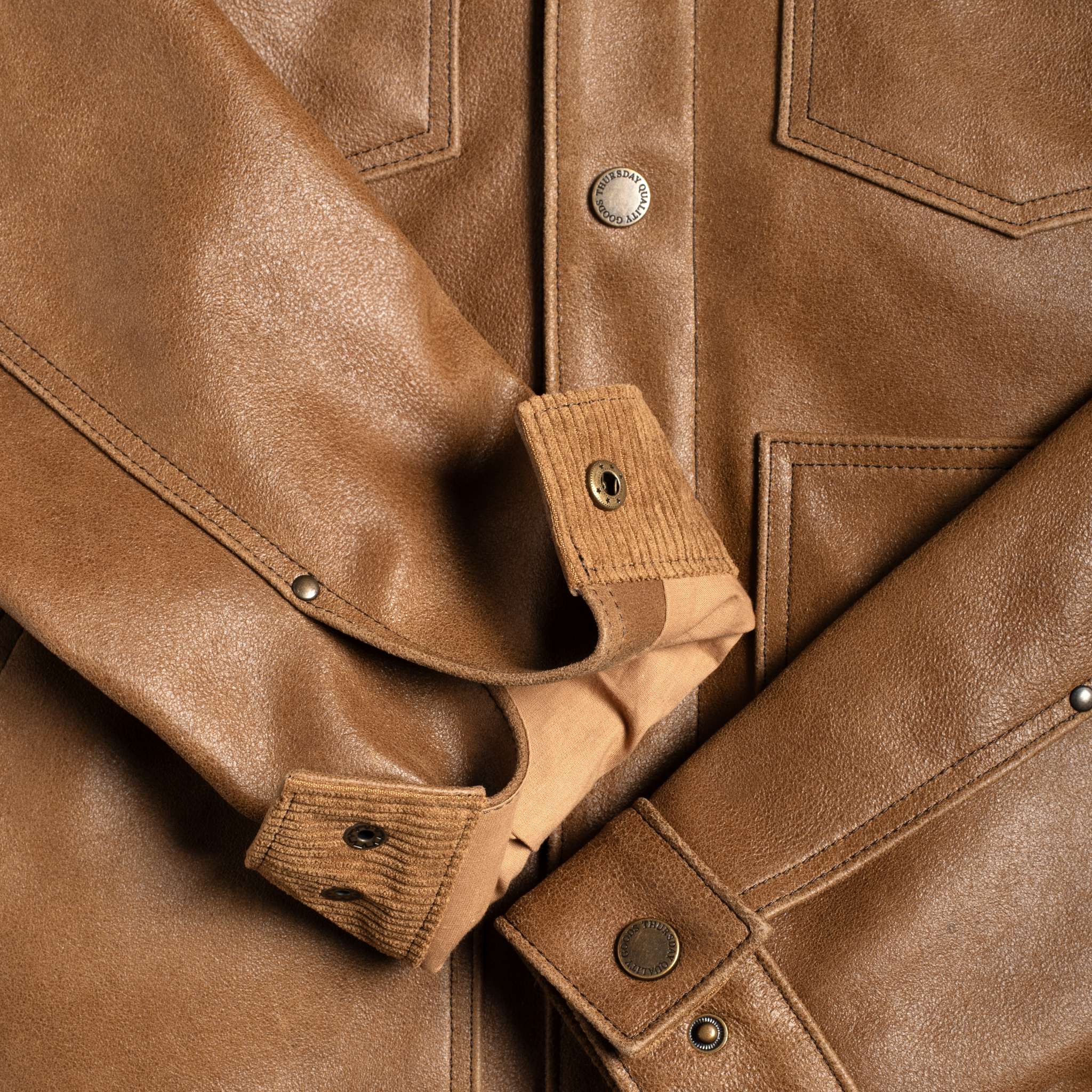 Roughout Cruiser Jacket | Natural